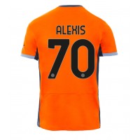 Inter Milan Alexis Sanchez #70 Replica Third Shirt 2023-24 Short Sleeve